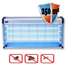 InsectoKill B60 - Aparat industrial cu lampi uv 3 x 20W, ideal pentru combaterea insectelor in restaurante, spatii comerciale,fabrici,hale de depozitare.